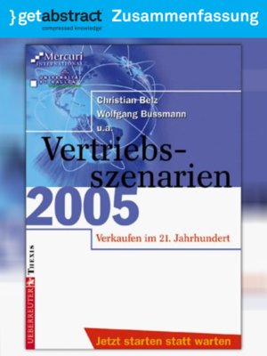 cover image of Vertriebsszenarien 2005 (Zusammenfassung)
